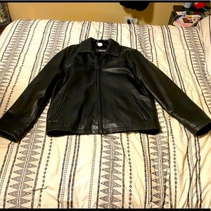 mens leather jacket